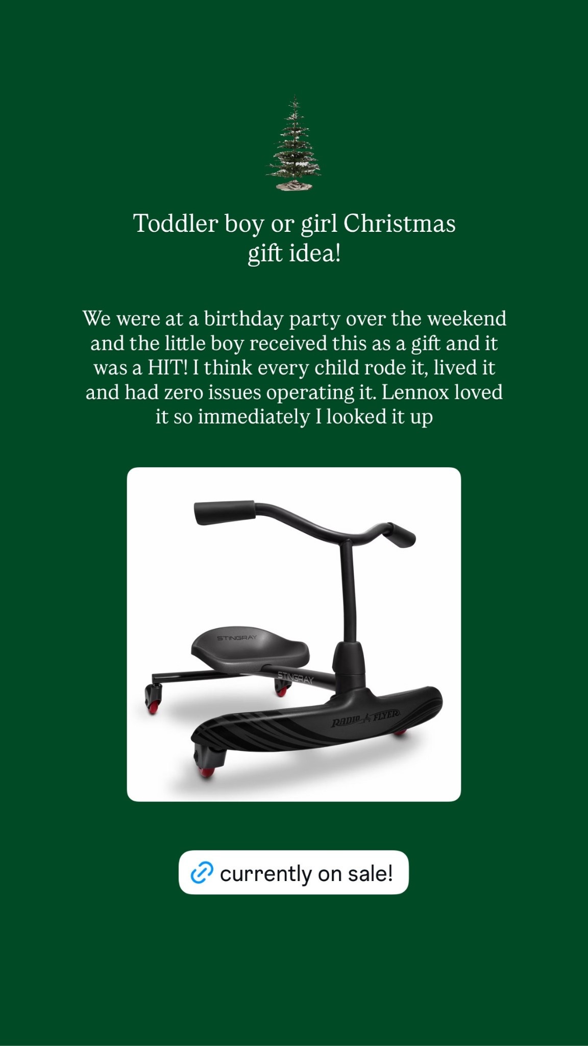 Toddler boy or girl gift idea! 

#LTKGiftGuide #LTKHoliday #LTKKids