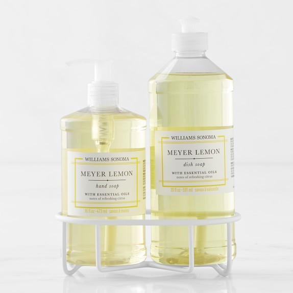 Williams Sonoma Meyer Lemon Hand Soap & Dish Soap 3-Piece Kitchen Set | Williams-Sonoma