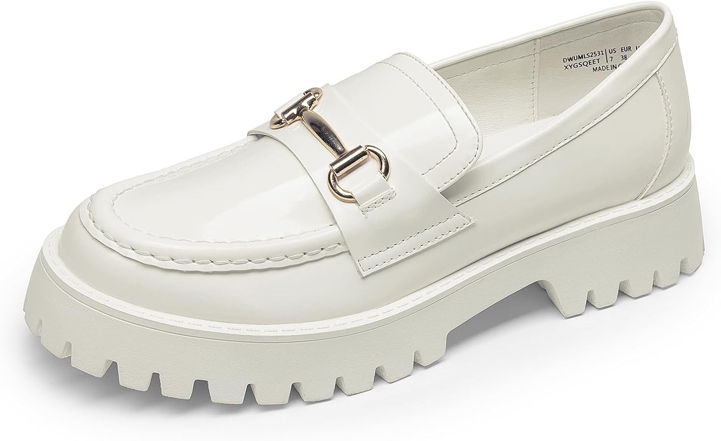 DREAM PAIRS Loafers for Women Platform Chunky Penny Loafer Slip On Casual Dressy Business Shoes w... | Amazon (US)