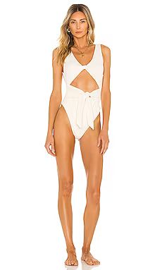 Tularosa Duffy One Piece in Ivory from Revolve.com | Revolve Clothing (Global)
