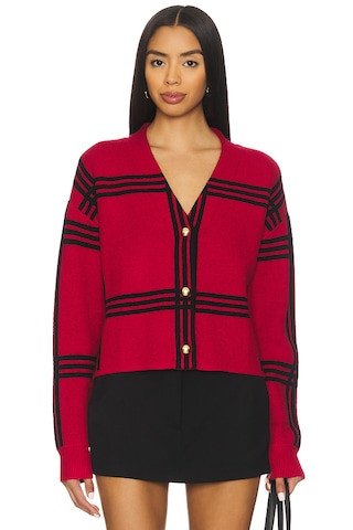 Tularosa Bellair Cardi in Red Multi from Revolve.com | Revolve Clothing (Global)