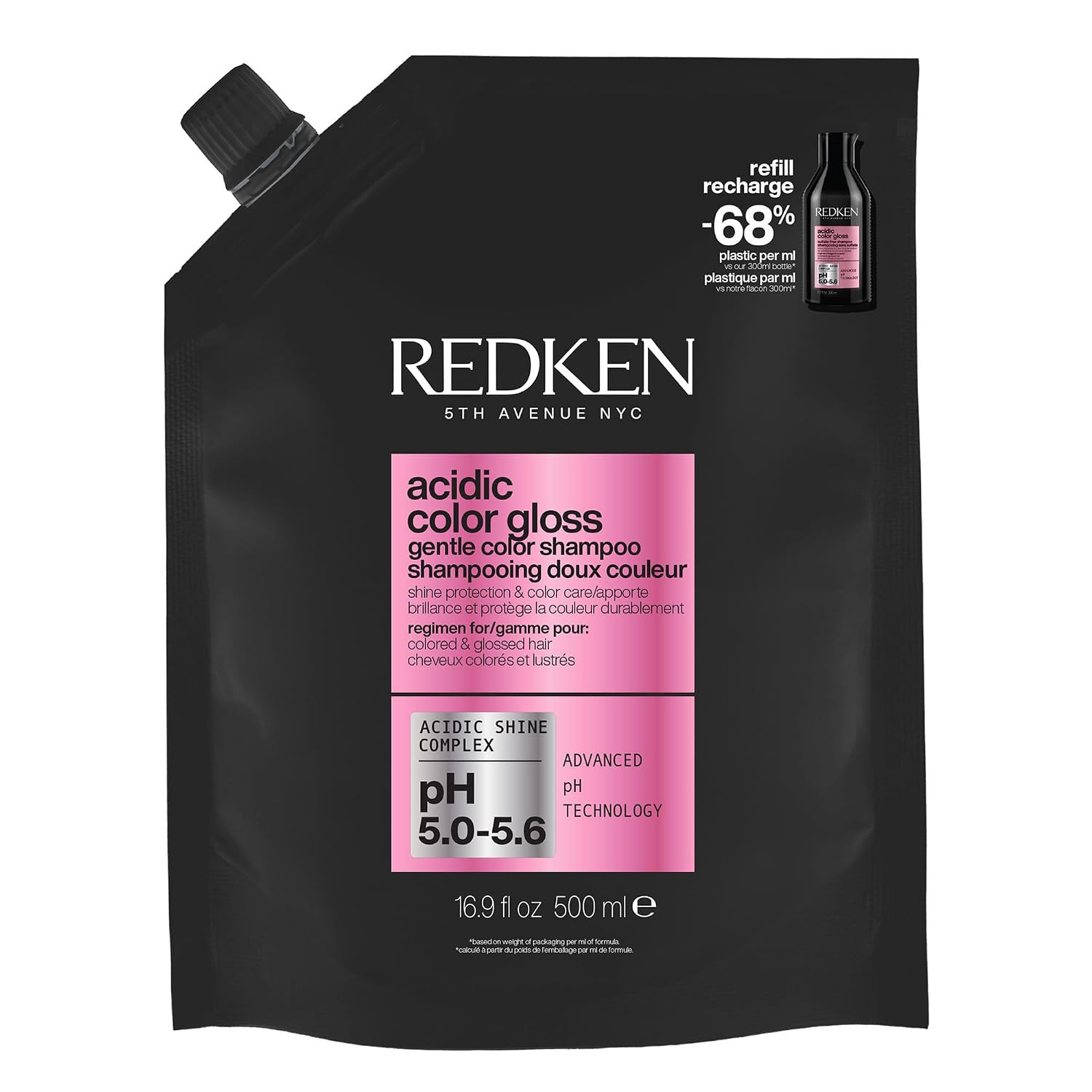 Redken Acidic Color Gloss Sulfate-Free Shampoo for Color Protection and Shine To Help Extend Color & Shine for Color-Treated Hair | Amazon (US)