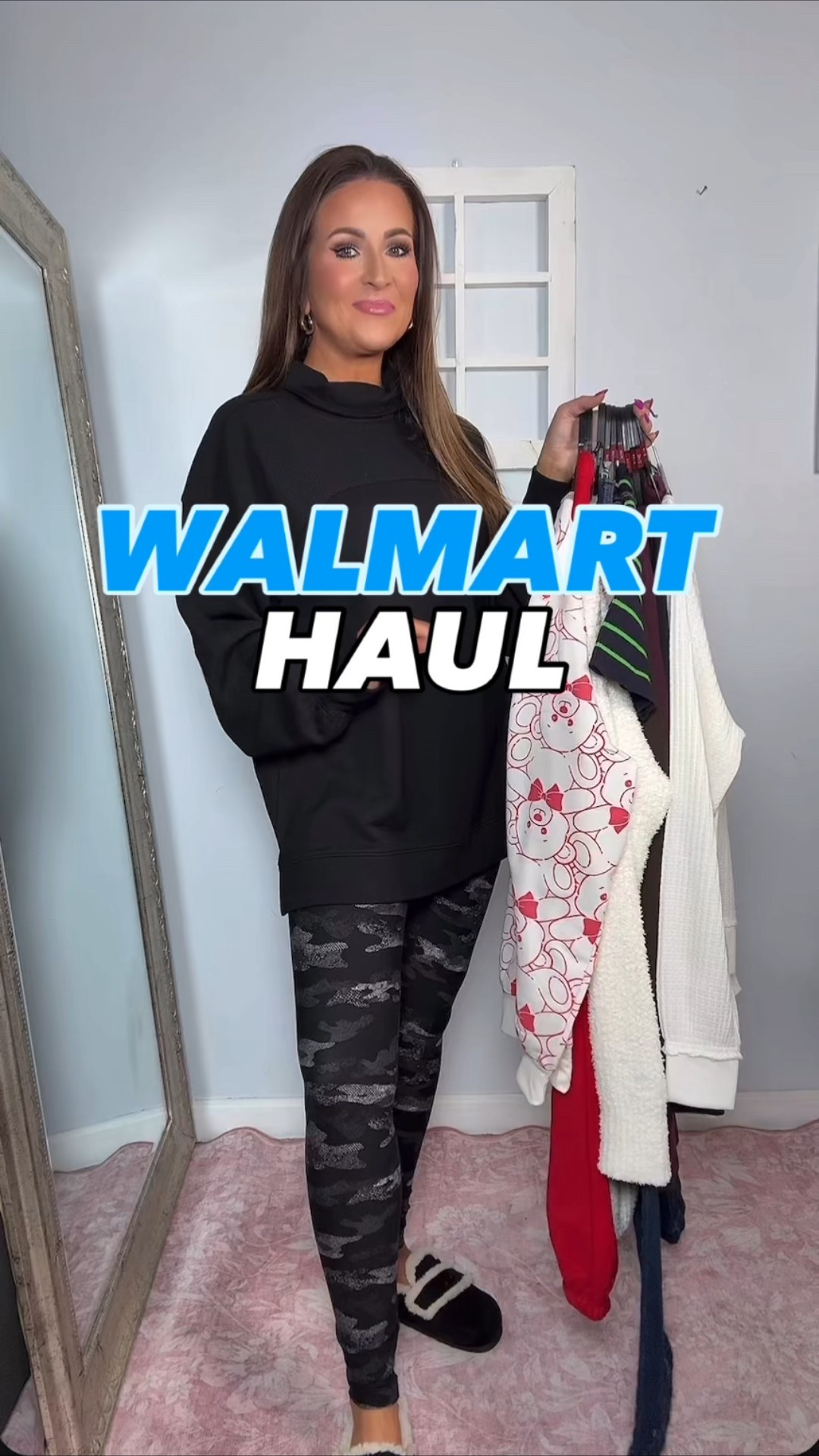 Sizes:

Black Pullover Tunic: S
Camo Leggings: S
White V Neck Waffle Knit Thermal: S
Dark Cherry Leggings: S
Teddy Bear Sweatshirt: M
Red Joggers: XS
Black Zip Up Hoodie: M (runs small - size up 1-2)
White Stretchy Tee: S (runs small - recommend sizing up one)
High Rise Jeans: 6 (recommend sizing up one)
Mock Neck Sweaters: S
Cardigan: XS
Camisole: M
Black Leggings: S
Shoes & Boots: TTS

fall outfits, fall fashion, fall style, Walmart finds, Walmart fashion, Walmart style, Walmart deals, viral fashion 

#LTKSeasonal #LTKSaleAlert #LTKFindsUnder50