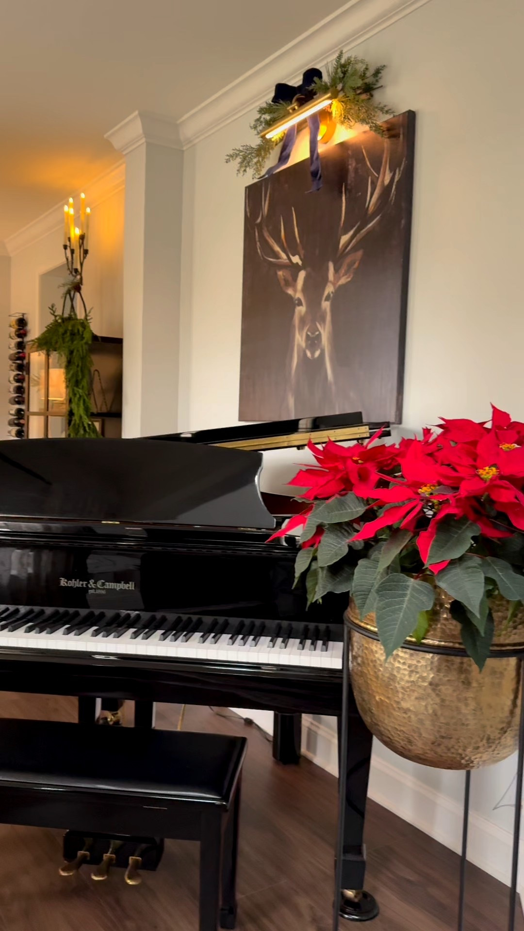 Run don’t walk!! Snag a 40x40 deer art for well under $100! Was $139.99, currently $83.99!! Also linking and option with several sizes and with or without a frame. Here’s a peek at how I’ve styled mine over the years.

#LTKHoliday #LTKSaleAlert #LTKHome