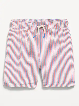 Printed Textured Swim Trunks for Toddler Boys | Old Navy (US)