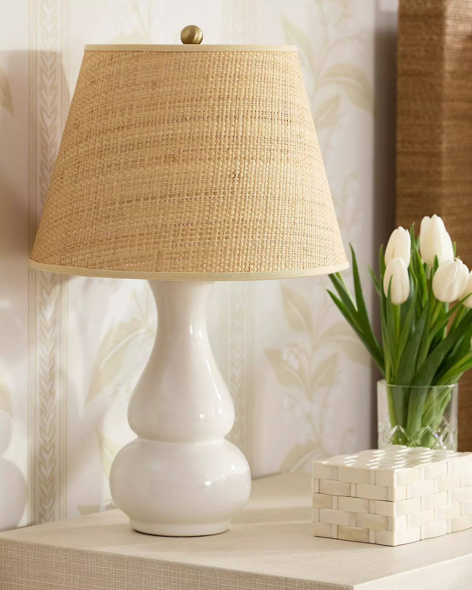 Como Gourd Table Lamp | Serena and Lily