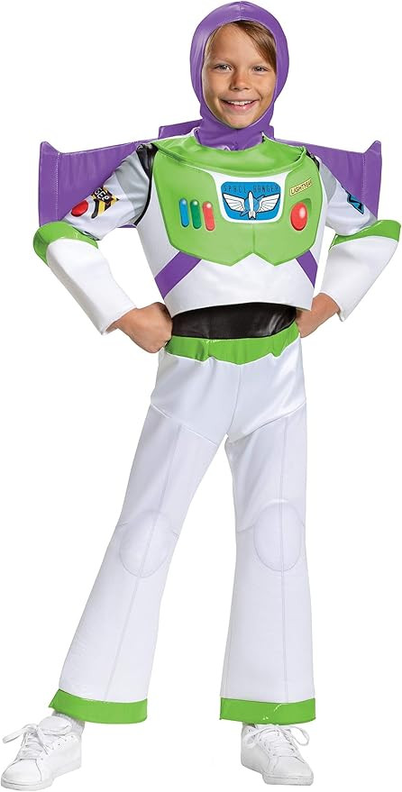 Disney Pixar Buzz Lightyear Toy Story 4 Deluxe Boys' Costume | Amazon (US)