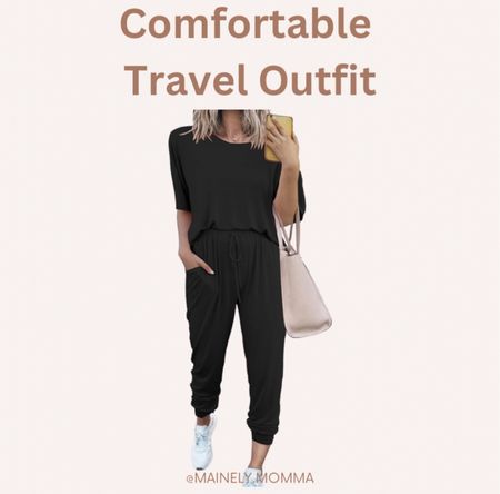 Comfortable travel outfit

#travel #comfy #casual #comfortable #style #fashion #plane #trip #roadtrip #vacation #black #outfit #ootd #moms #momoutfit #stayathomemom #amazon #amazonfinds #bestsellers #popular #favorites #overallpick #trending #trends 

#LTKtravel #LTKstyletip #LTKfitness

#LTKSeasonal #LTKStyleTip #LTKTravel