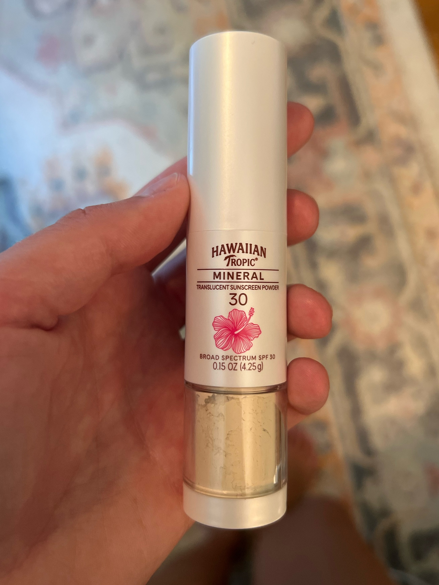 Hawaiian Tropic powder brush sunscreen 

#LTKswim #LTKSeasonal #LTKFind