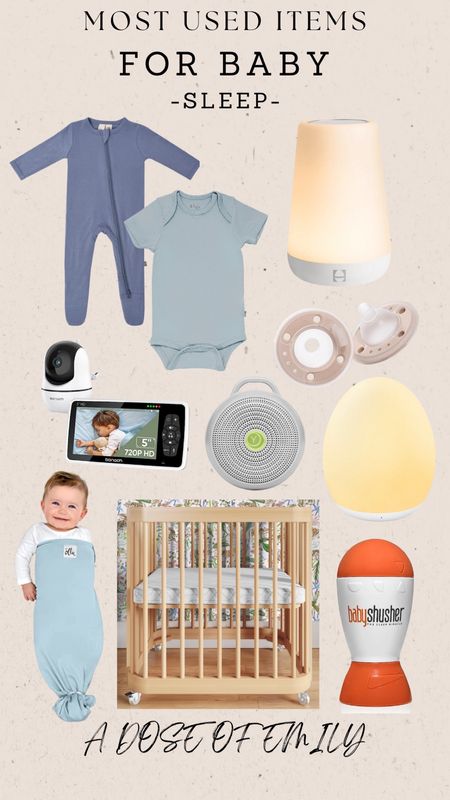 Most used baby items for sleeping 

#LTKunder50 #LTKbump #LTKbaby
