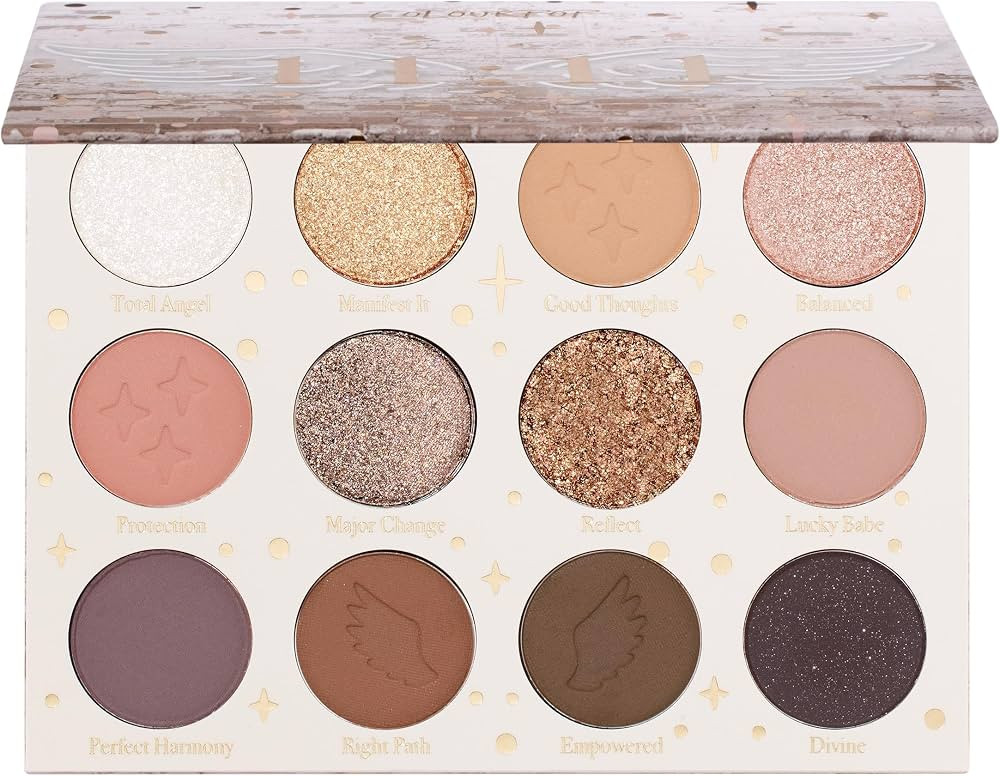 ColourPop 11:11 Eyeshadow Palette - Warm Nude Eye Makeup Palette with Matte, Metallic, Matte Spar... | Amazon (US)
