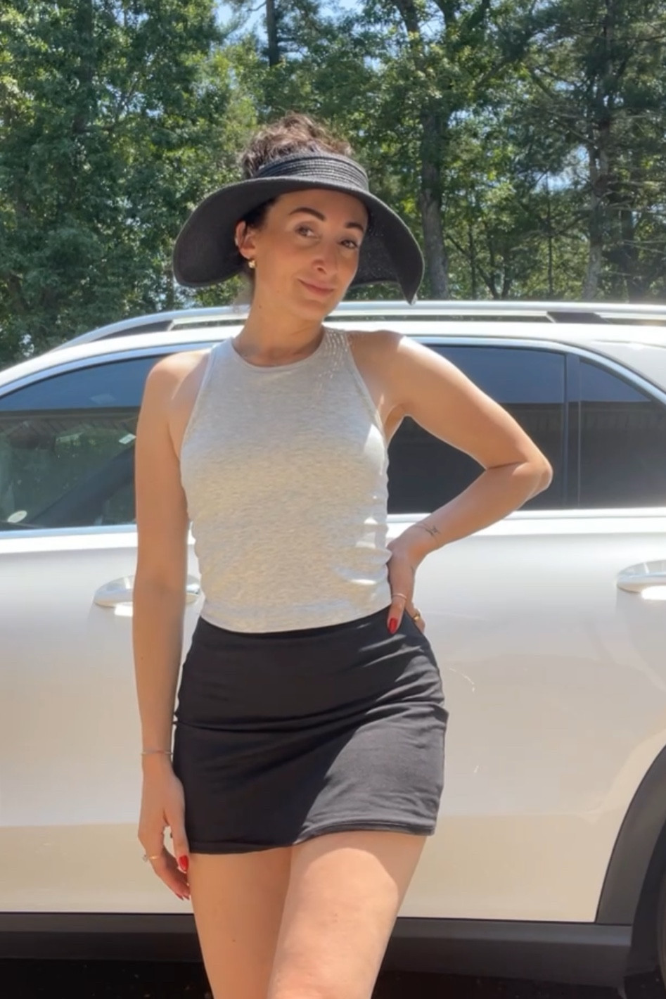Full Vuori fit- so comfortable & lightweight 
Wearing size small in top & bottom 

#LTKFindsUnder100 #LTKActive #LTKStyleTip