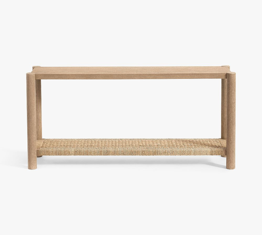 Bolinas Woven Console Table (64") | Pottery Barn (US)