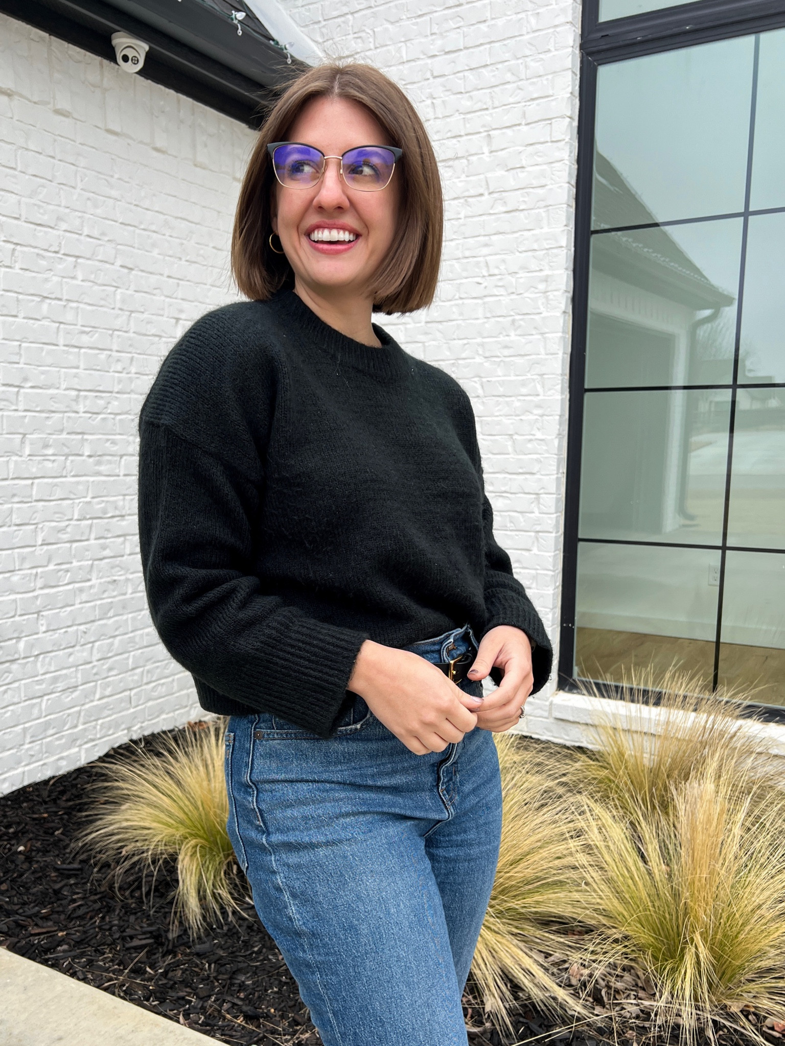 Sale alert! My cozy crewneck sweater is under $50 and I’ve styled it so many ways recently. It’s the perfect length (not TOO cropped) and I love the dropped shoulder. I got a size small and it’s a great, oversized fit!

#LTKstyletip #LTKfindsunder50