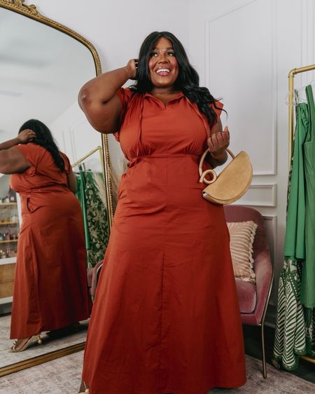 If you’re like me, you love a burnt orange dress any time of year. 

Unfortunately this one has already sold out but I’ve linked similar dresses!

Wearing XXL.

plus size fashion, dresses, wedding guest dress, vacation, spring outfit inspo, summer fashion, mini dress, maxi dress, brunch, girls night, date night looks, style guide

#LTKfindsunder100 #LTKfindsunder50 #LTKplussize