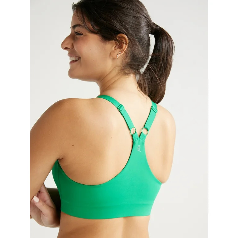 Love & Sports Women’s Reversible Sports Bra, Sizes XS-XXL | Walmart (US)
