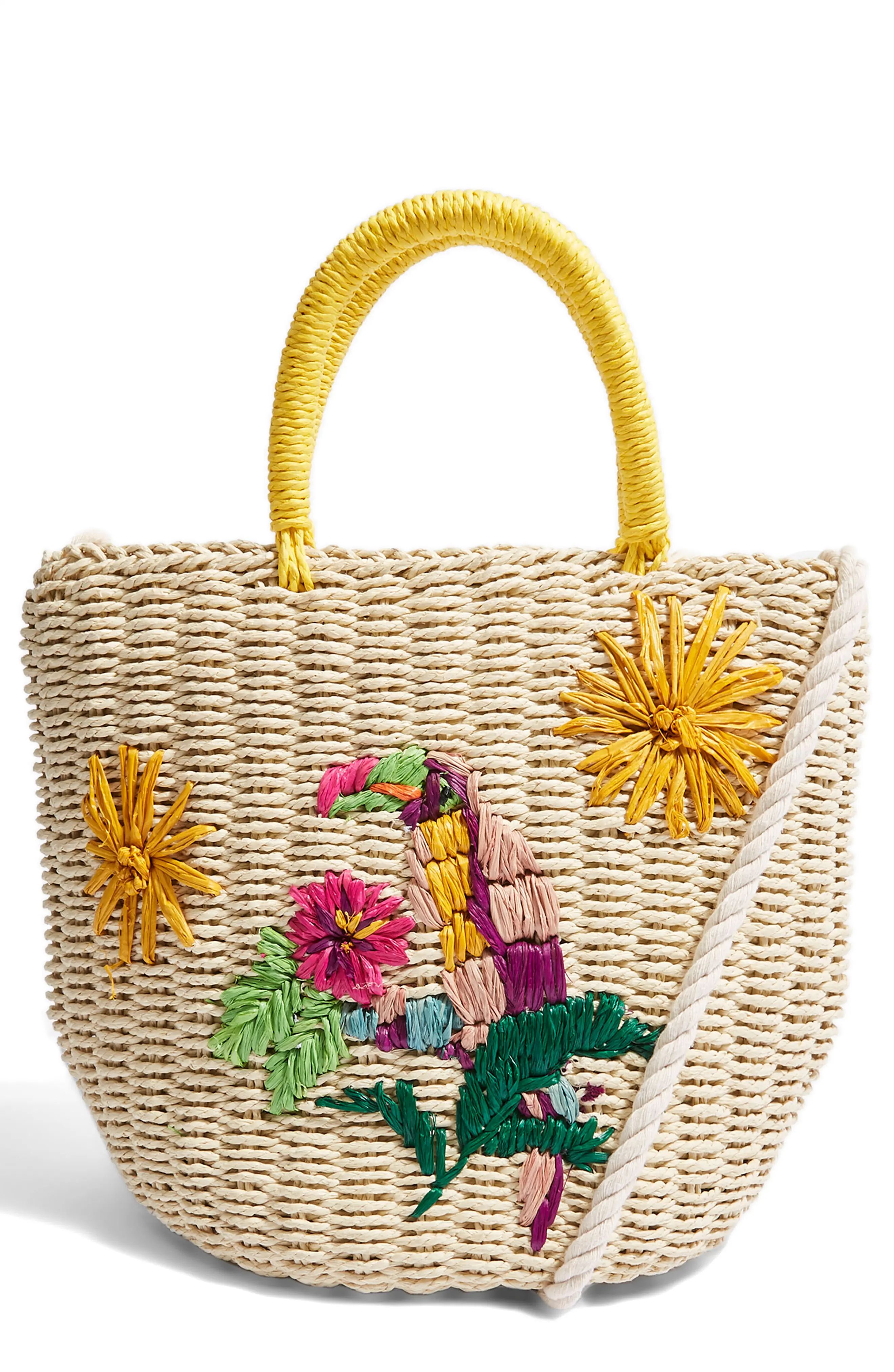 Betsy Toucan Straw Bag | Nordstrom
