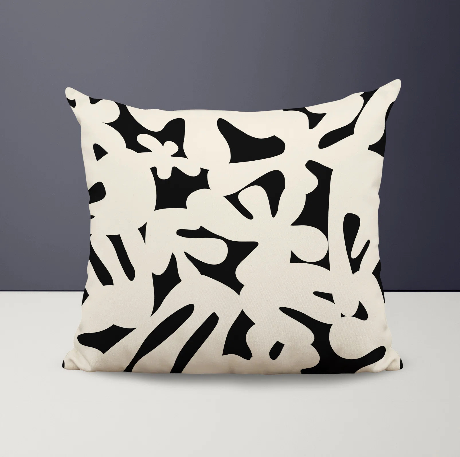 Lara Abstract Spun Polyester Indoor/Outdoor Reversible Throw Pillow | Wayfair North America