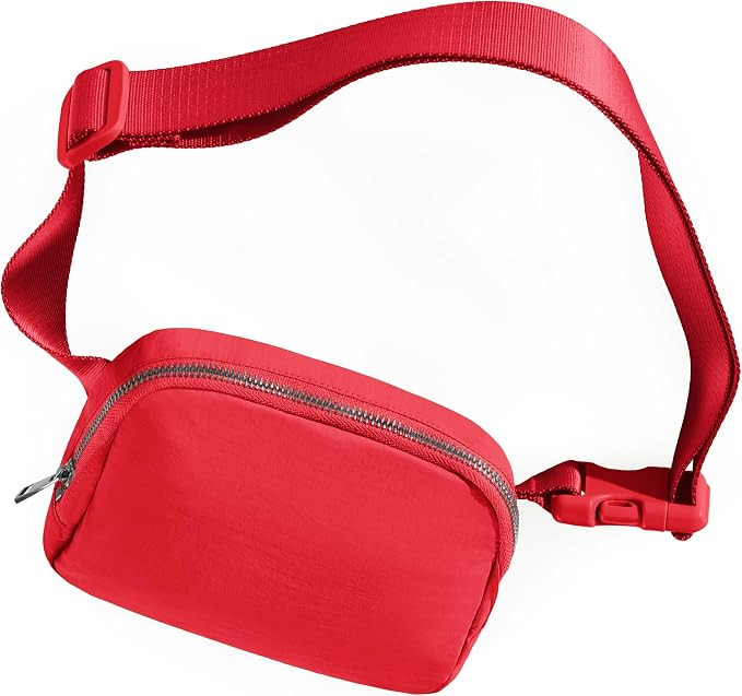 ODODOS Unisex Mini Belt Bag with Adjustable Strap Small Fanny Pack for Workout Running Traveling ... | Amazon (US)