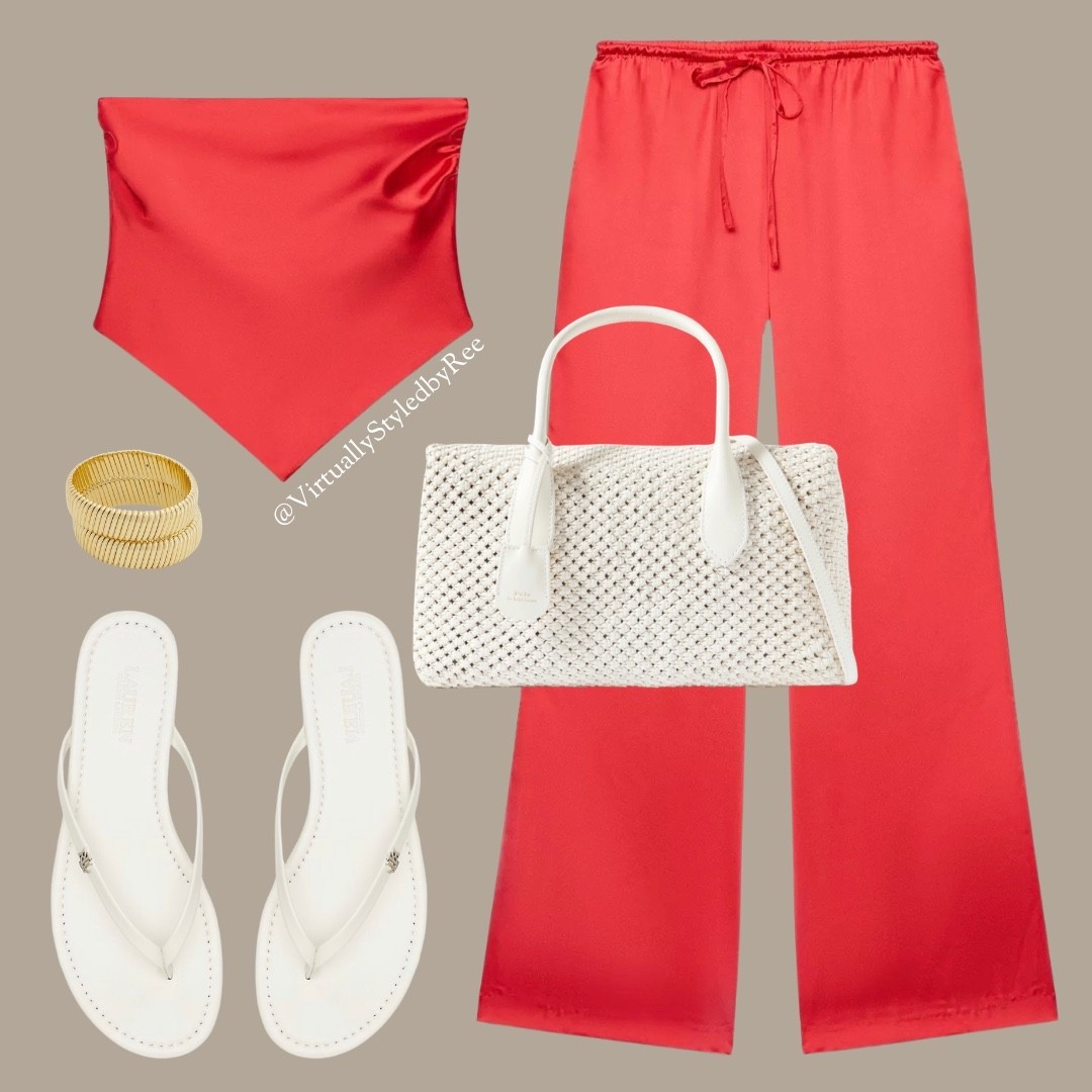 Vacation-ready in bold red ❤️‍🔥 Effortless, elevated, and made for golden hour strolls, just add sun-kissed skin and a spritz in hand. #ResortStyle #SummerChic

#LTKluxury #LTKtravel #LTKuk