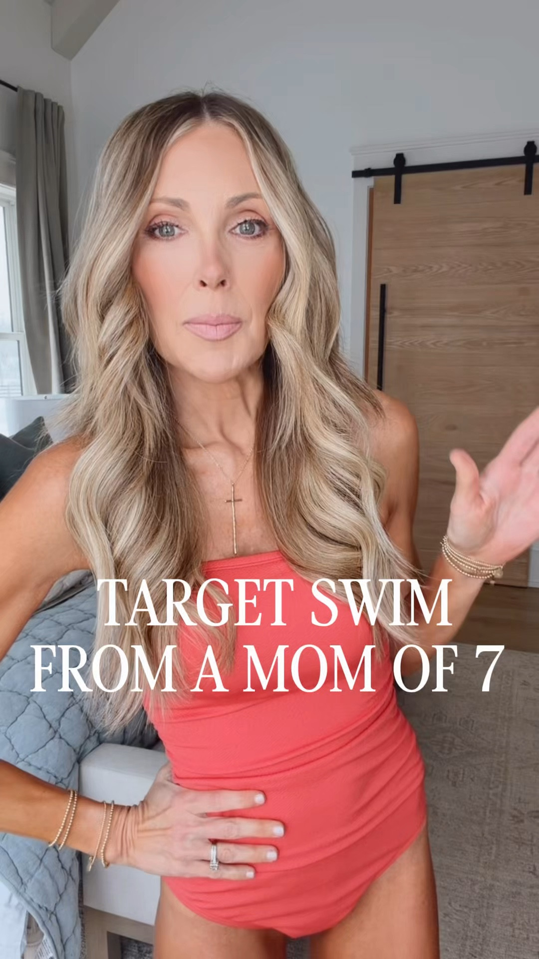 Target swimwear review from a mom of 7! Most of these are size inclusive! 

@Target 