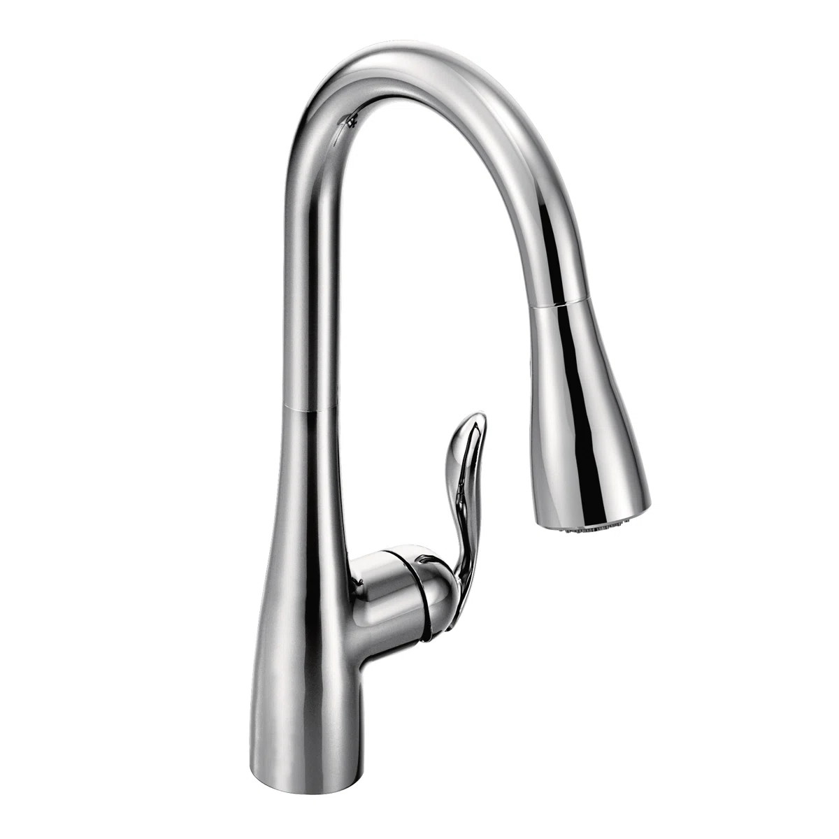 Moen Arbor One Handle Pulldown Kitchen Faucet Featuring Power Boost and Reflex 7594C | Wayfair North America