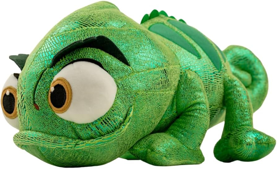 Disney Princess Tangled Rapunzel Pascal The Chameleon, Bedding Super Soft Plush Cuddle Pillow Bud... | Amazon (US)