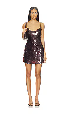 SNDYS x REVOLVE Calypso Mini Dress in Chocolate from Revolve.com | Revolve Clothing (Global)
