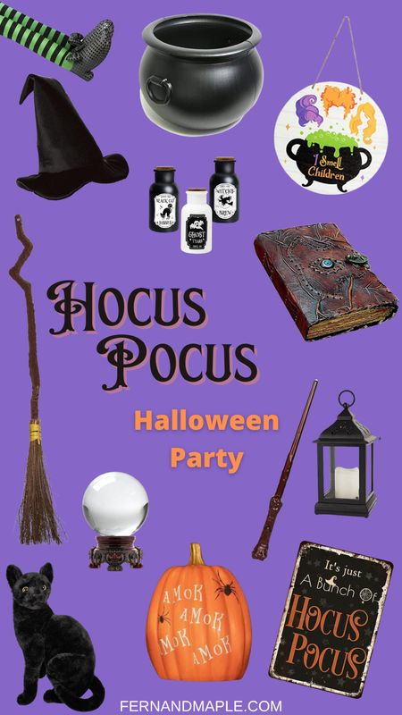Hocus Pocus, my favorite Halloween movie. Get inspired to throw your own Hocus Pocus movie themed Halloween Party!

#LTKhome #LTKparties #LTKHalloween
