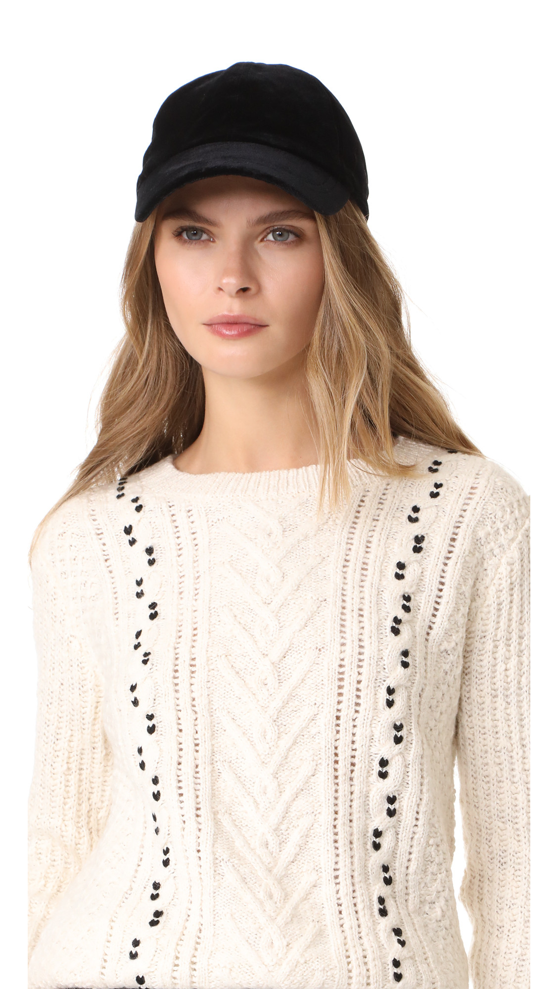 Hat Attack Velvet Baseball Hat | Shopbop