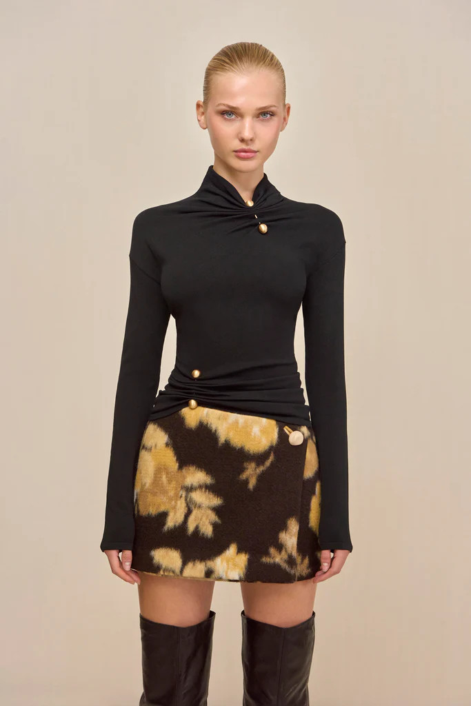 CORNELIA SKIRT - WHEAT MULTI | Cult Gaia - US