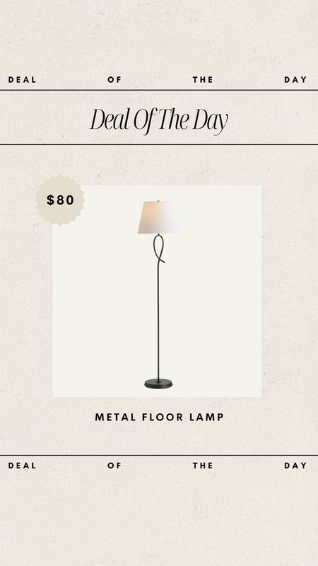 Deal of the Day - Metal Floor Lamp // only $80!!

floor lamp, home decor, affordable lamp, affordable lighting, tjmaxx finds, marshall’s finds, iron lamp, deal of the day, home deals, budget friendly home finds 

#LTKhome #LTKfindsunder100