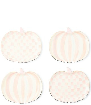 Harvest Pumpkin Assorted Dessert Plates, Set of 4 | Dillard's