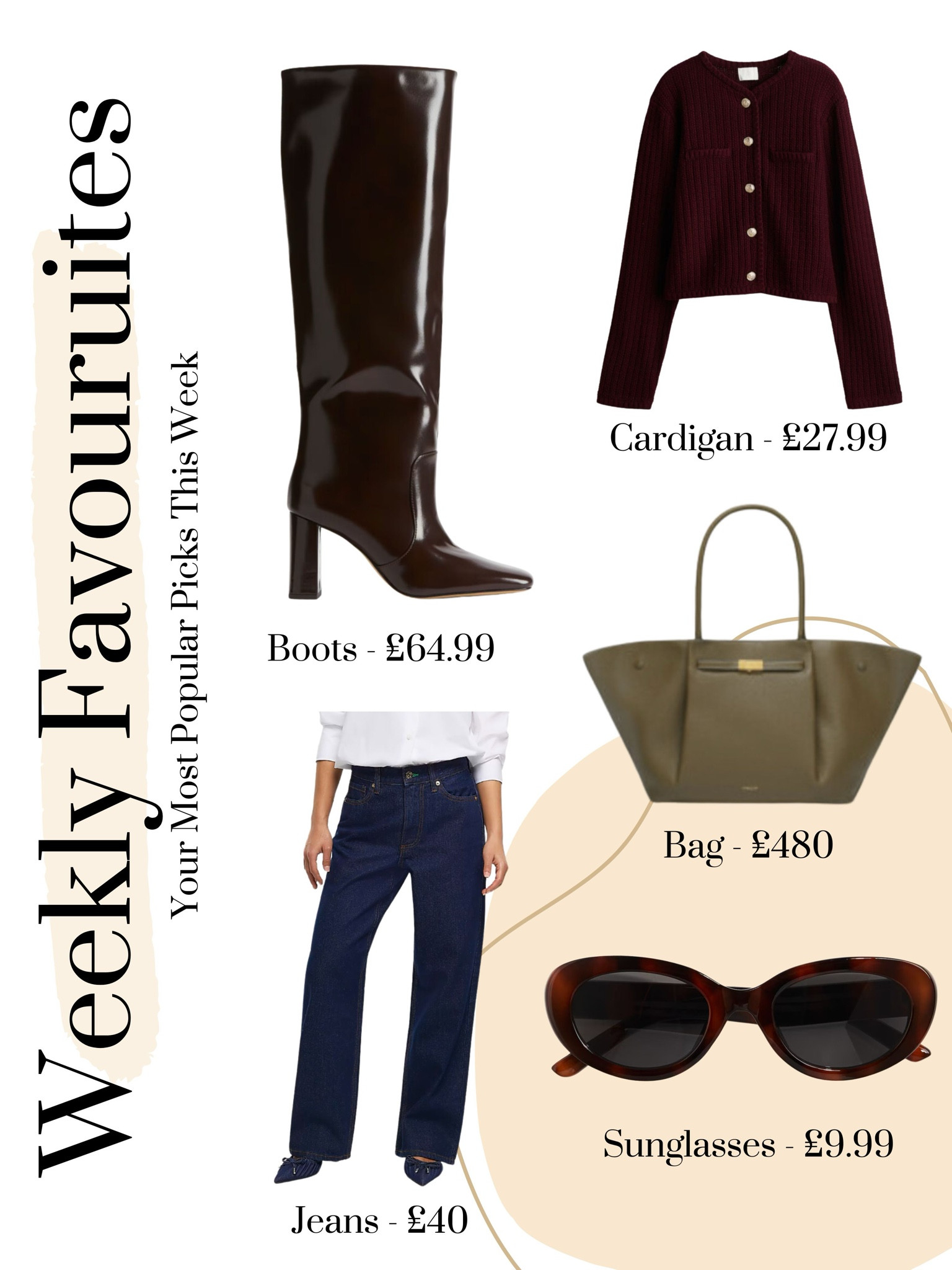 Weekly favourites - your most shopped this week 