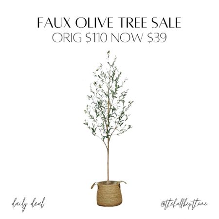 Huge faux olive tree sale! Originally $110 marked down to $39! Home decor, faux tree, planter, daily deal, huge sale, home, find, styling find, olive tree, Walmart, boujie on a budget.

#LTKsalealert #LTKhome #LTKfindsunder50