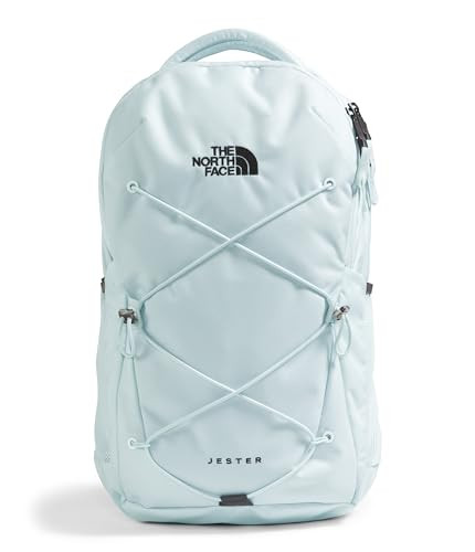 The North Face Women's Jester Everyday Laptop Backpack - Commuter Travel Bag, Laptop Sleeve, Water-Repellent, Ice Blue/TNF Black, One Size | Amazon (US)