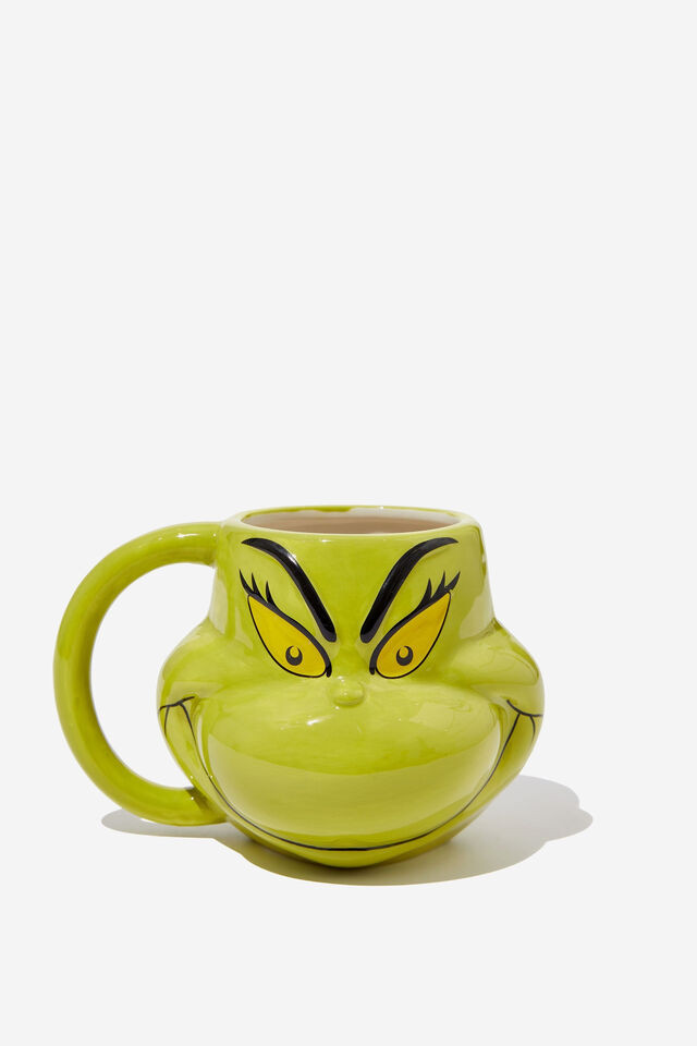 The Grinch Christmas Novelty Shaped Mug | Cotton On (ANZ)