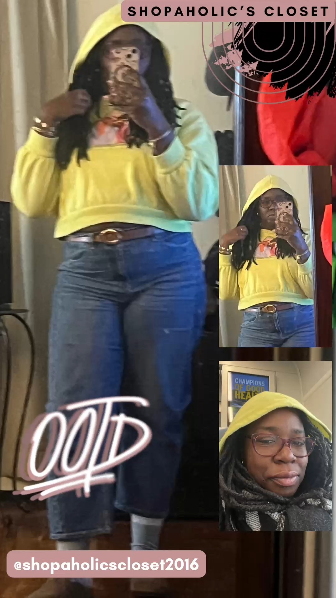 Thick thighs tell no lies.

I told you I was feeling myself today. Lol. Sometimes your jeans fit and your waist looks snatched and your skin looks amazing. Today was that day for me.

My Old Navy barrel jeans, a cropped hoodie and my Quince clogs - we go together real bad.

#shopdeescloset #shopaholicscloset #ootd

#LTKMidsize #LTKootd