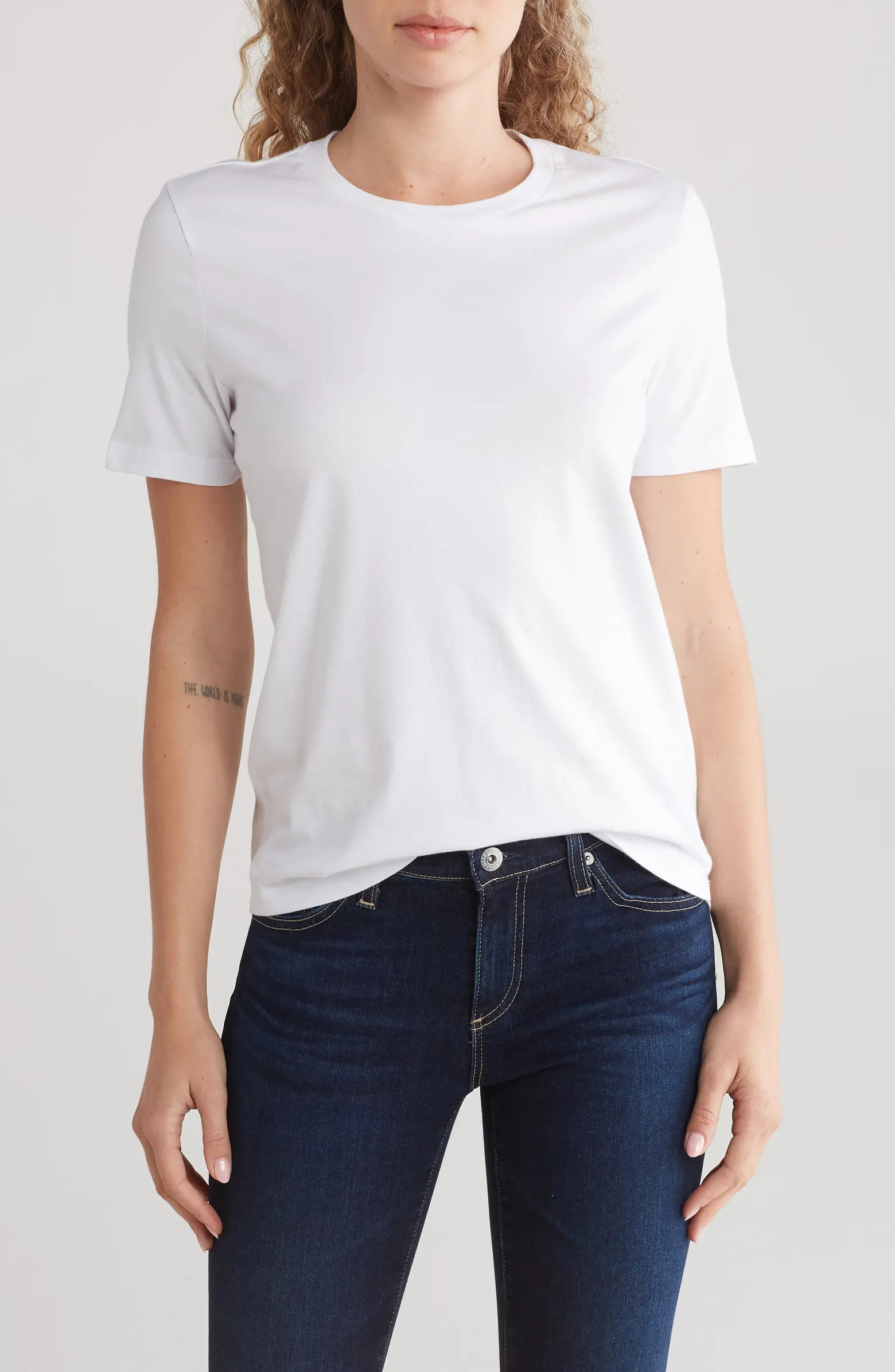 Crewneck Cotton T-Shirt | Nordstrom Rack