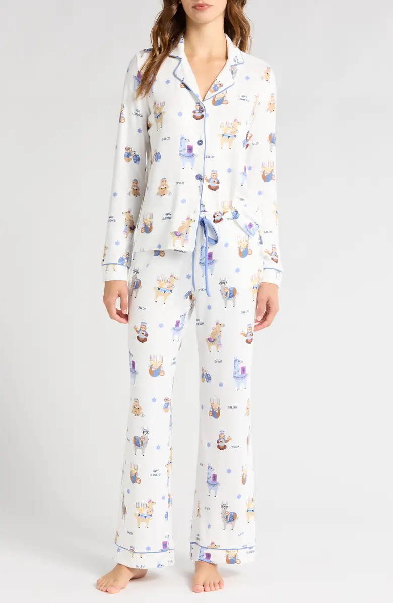 Happy Llamakkah Pajamas | Nordstrom