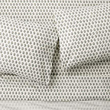 Favorite Washed Organic Cotton Desert Bloom King Bed Sheet Set | Crate & Barrel