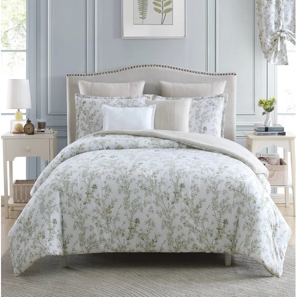 Lindy 100% Cotton Comforter Set | Wayfair North America