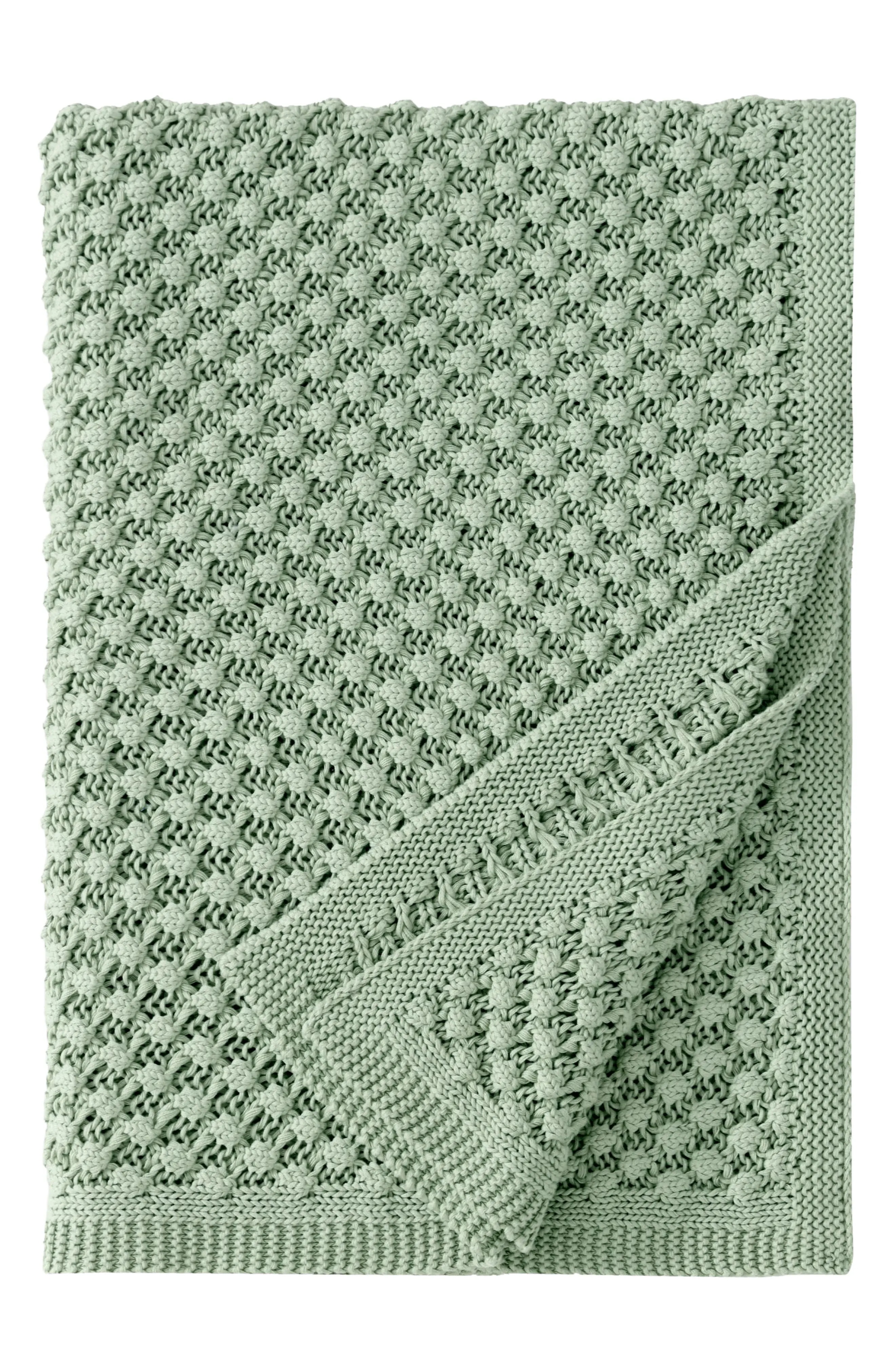 Crochet Knit Cotton Throw Blanket | Nordstrom | Nordstrom