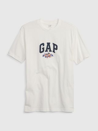 Floral Gap Logo T-Shirt | Gap (US)