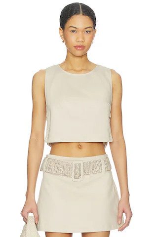 Alba Denim Top
                    
                    My Beachy Side | Revolve Clothing (Global)