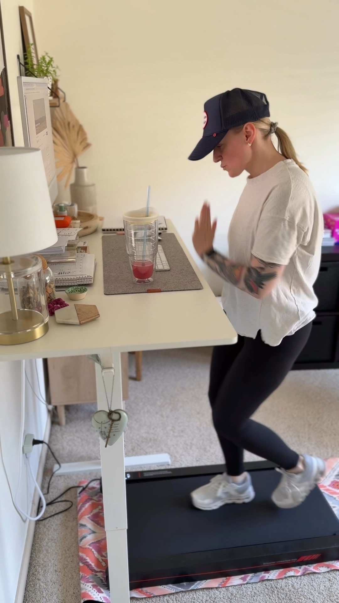 Amazon Walking Pad 🔥 Affordable, lightweight and easy to move around and perfect for using as a standing desk! or for at home concerts depending on your mood 🤠💁🏼‍♀️

#LTKFindsUnder50 #LTKActive #LTKHome