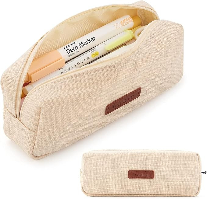 ANGOOBABY Small Pencil Case Student Pencil Pouch Coin Pouch Cosmetic Bag Office Stationery Organi... | Amazon (US)