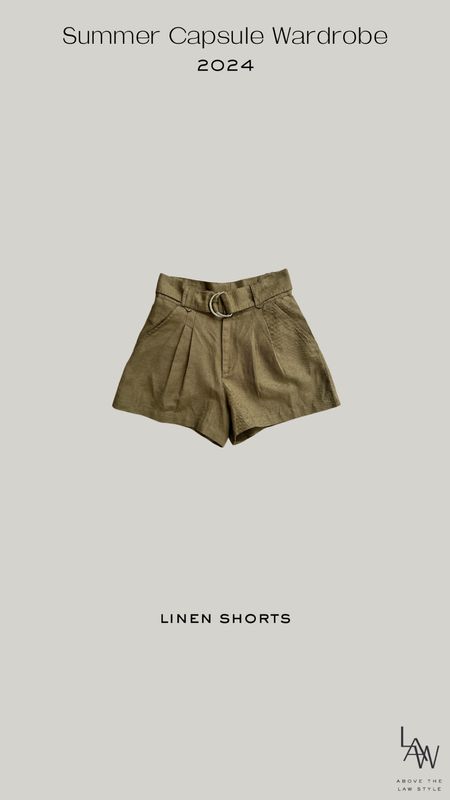 Summer Shorts: Linen Shorts

#LTKfindsunder100 #LTKstyletip #LTKfindsunder50