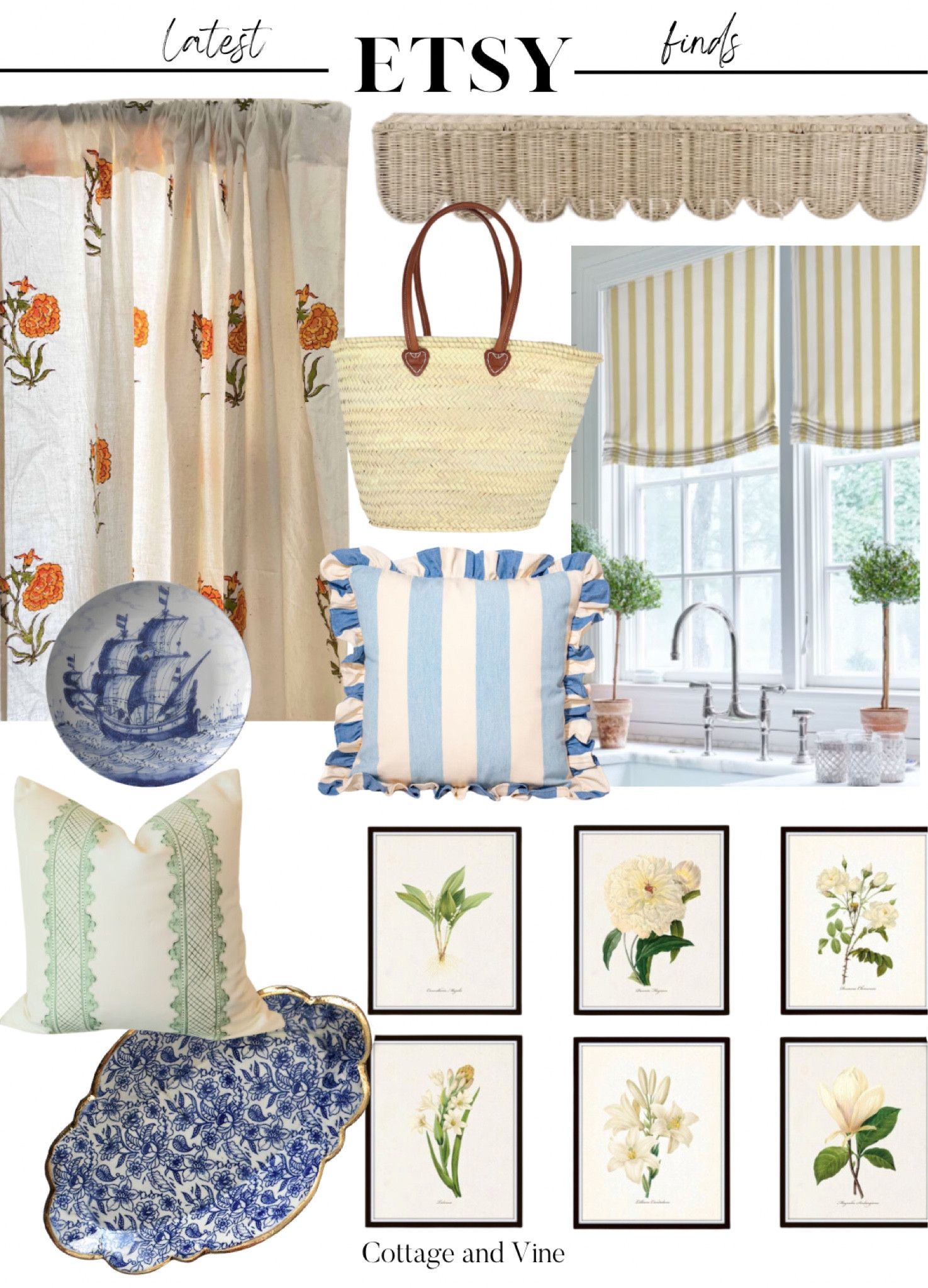 Latest Etsy finds! #classicdecor #tradhome #grandmillennial 

#LTKhome