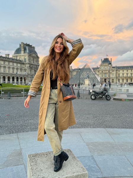 Louvre look ⚜️
Coat size 4 in camel
Jeans: 27
Vest: 8

#LTKStyleTip #LTKTravel #LTKFindsUnder50